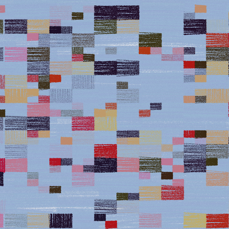 Composition #3 Patchwork Quilt #12 static token preview