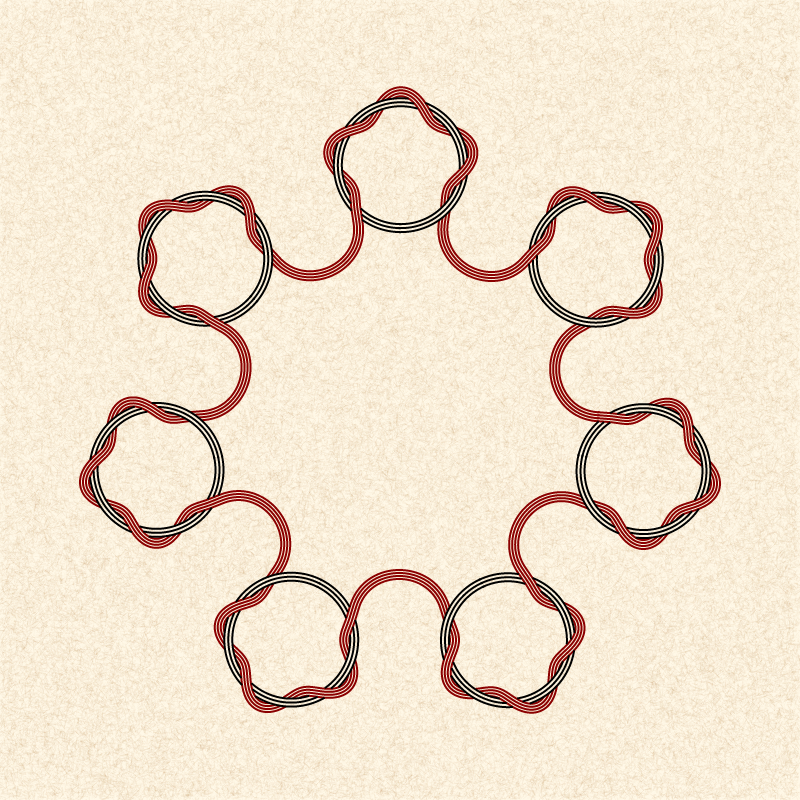 Sinusoidal Weave #4 static token preview
