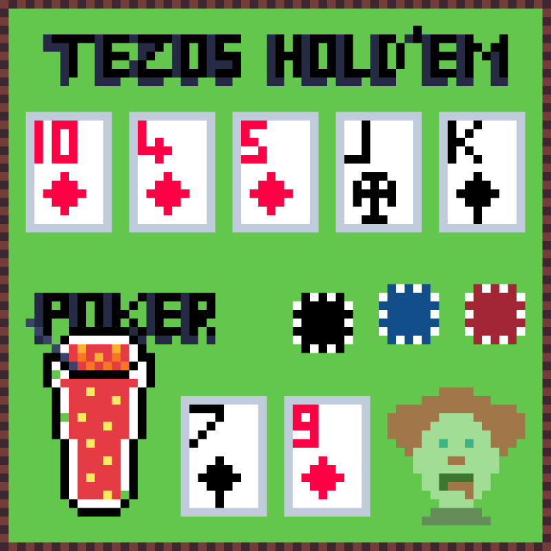 Tezos Hold'em Poker #14 static token preview