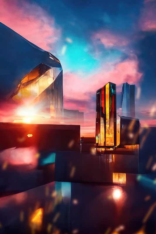 Prismatic Solitude #6 static token preview