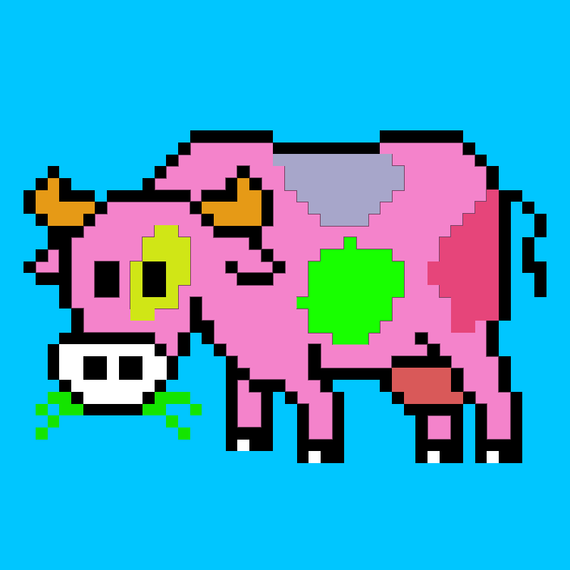 CryptoCows #9 static token preview