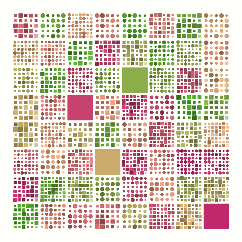 Pastel Grid #9 static token preview
