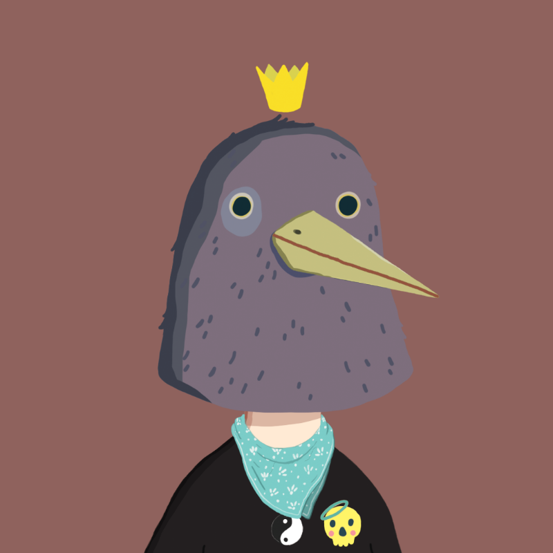 Morixels Colab #1 CryptoMask #16 static token preview