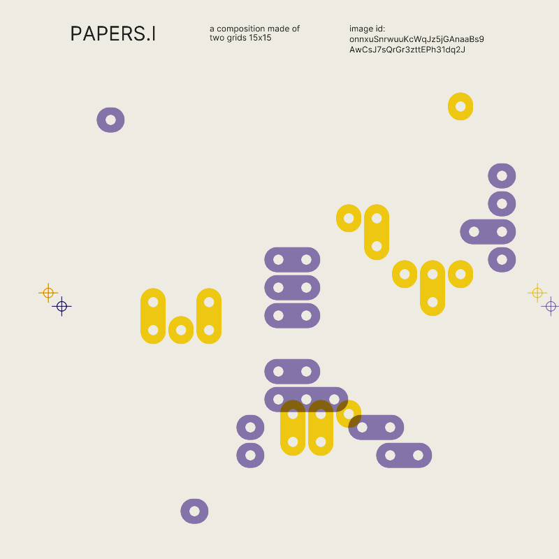 PAPERS.I #13 static token preview