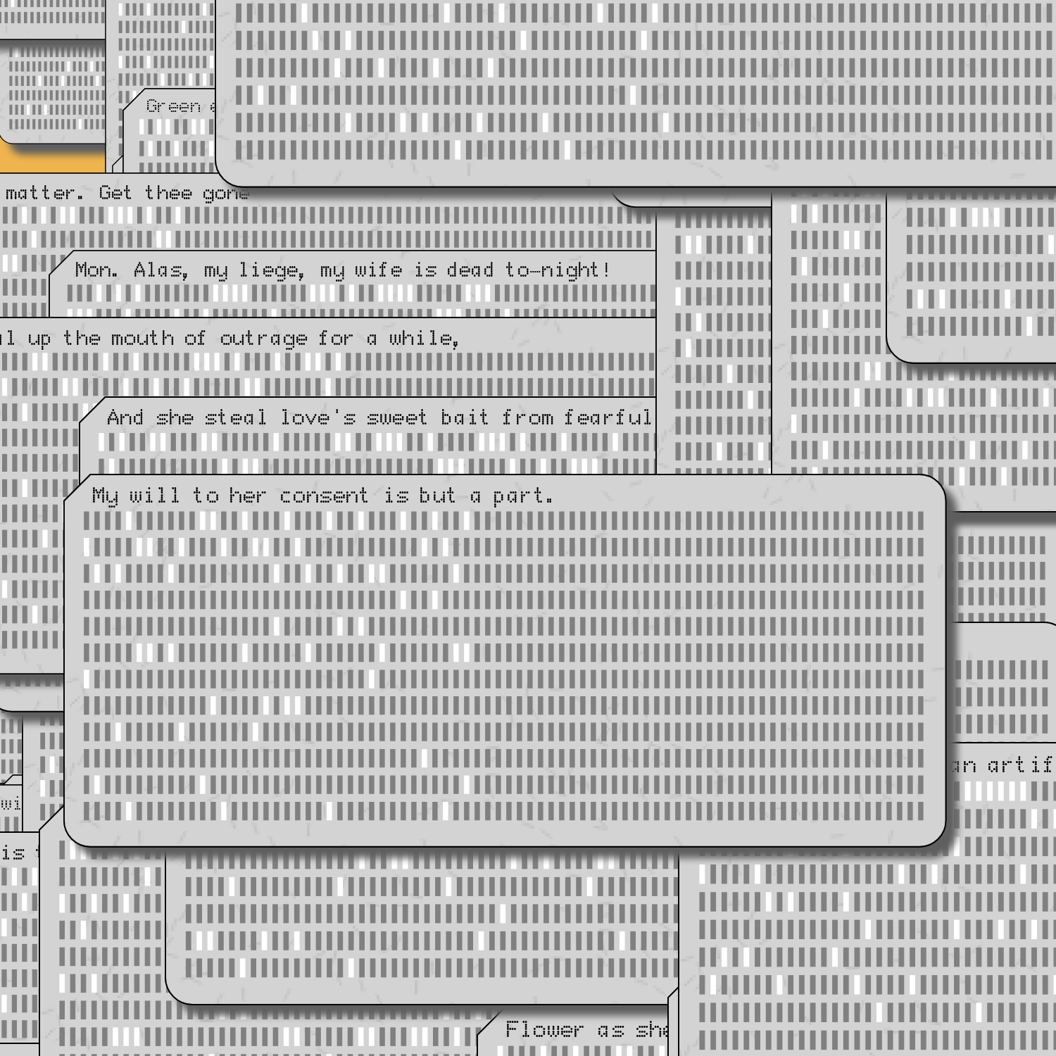 Romeo and Juliet on Punched Cards (Free) #16 static token preview
