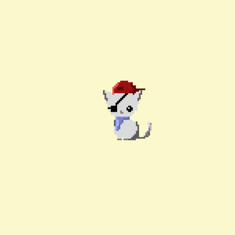 Pixel Cats #2 static token preview