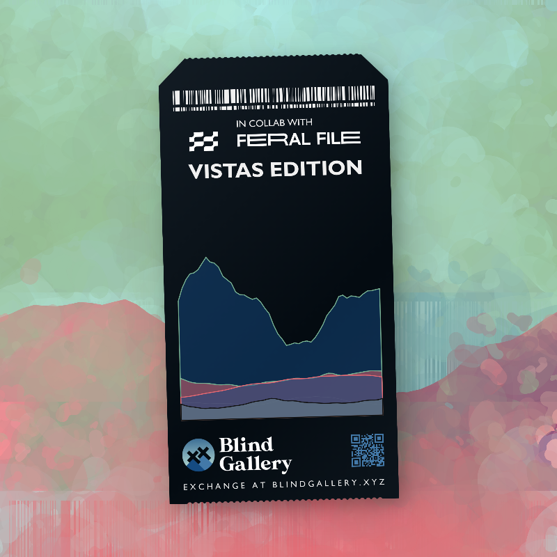 Blind Gallery Mint Pass (Vistas Edition) #32 static token preview
