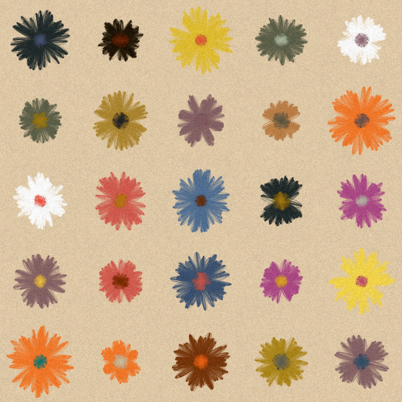Each day I will buy you flowers #8 static token preview