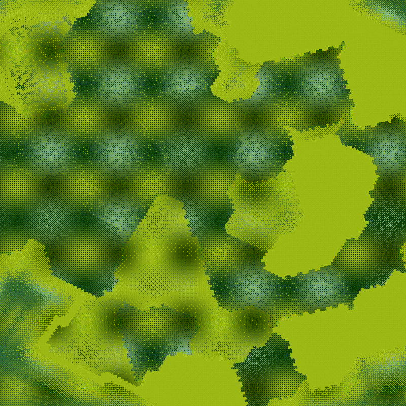 Littlecube Maps: Green Dithering #11 static token preview