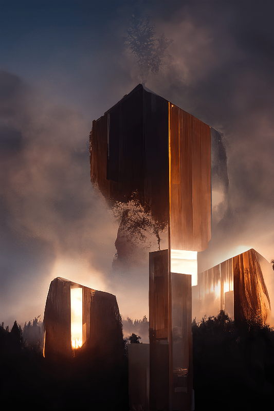 Wooded Solitude #22 static token preview