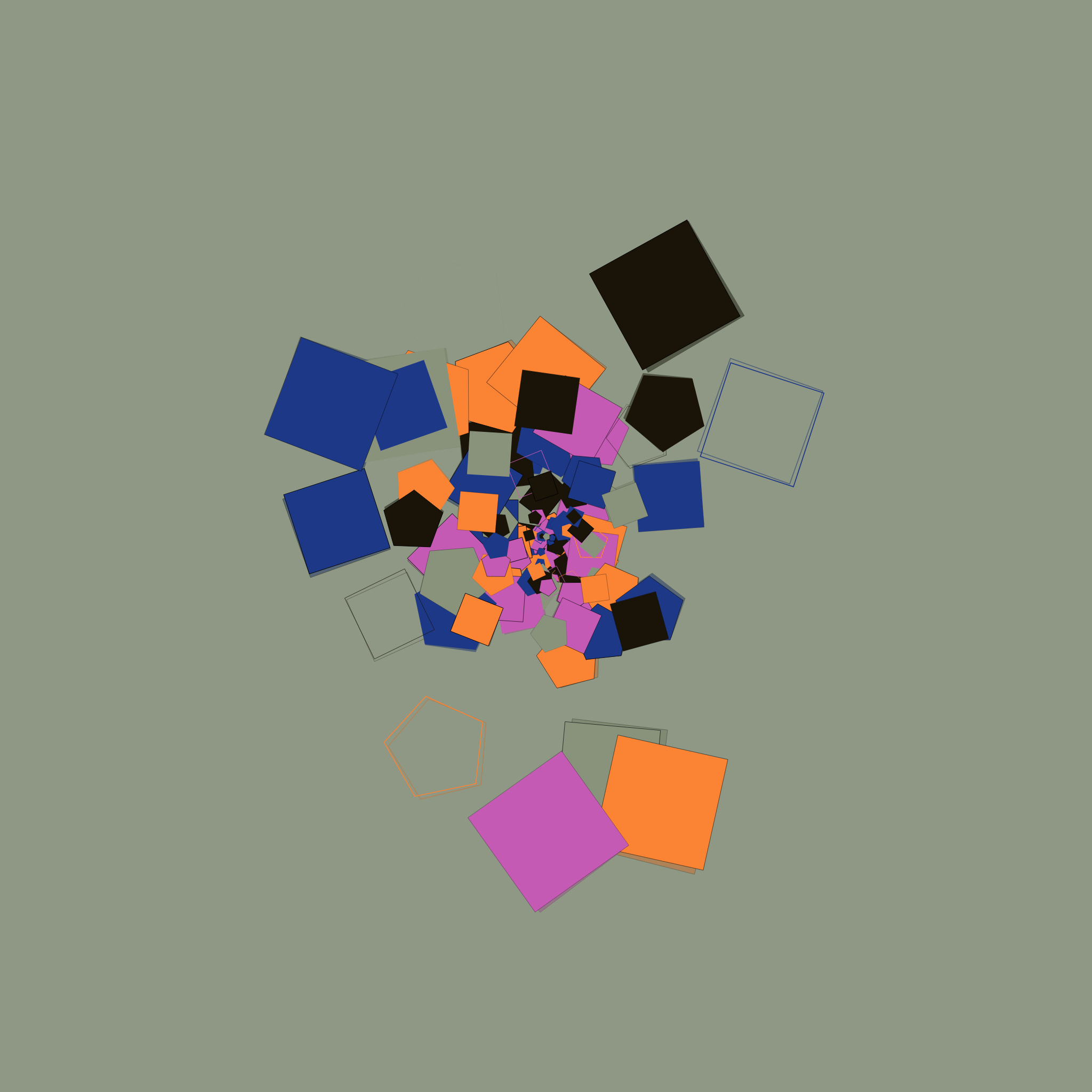 Chaotic Colored Shapes #10 static token preview