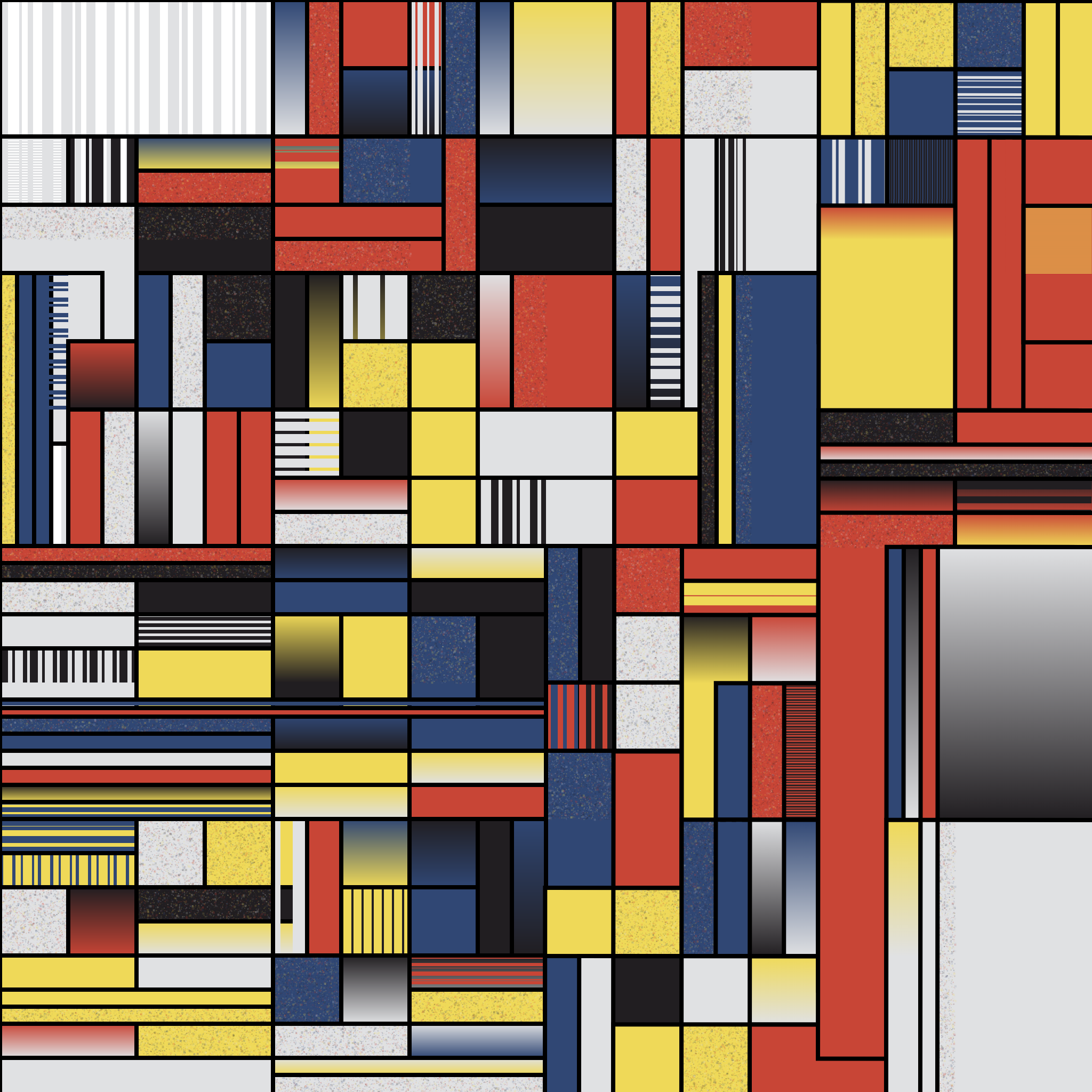 Agricultural Landscapes - Mondrian Edition #12 static token preview
