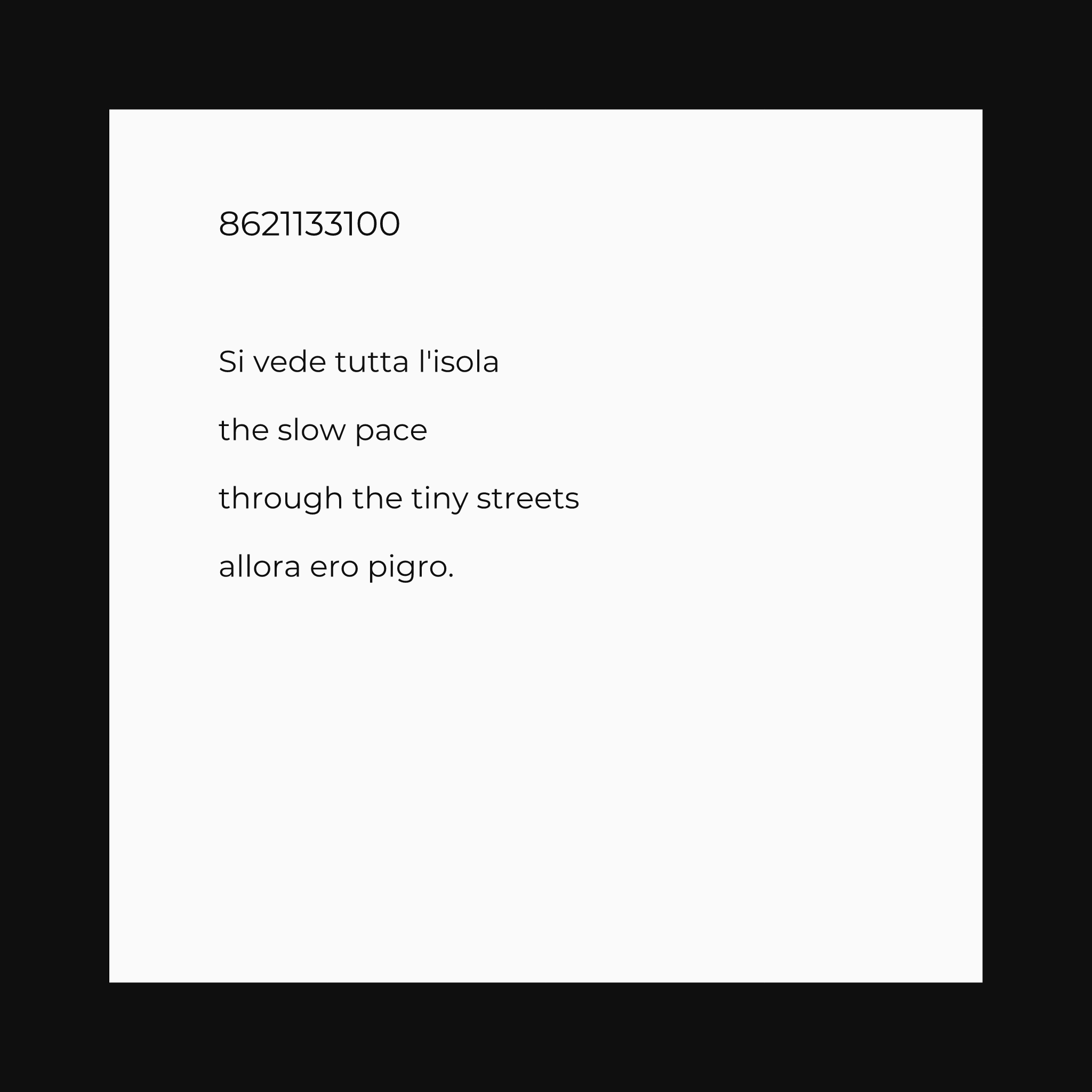 engoesback #22 static token preview