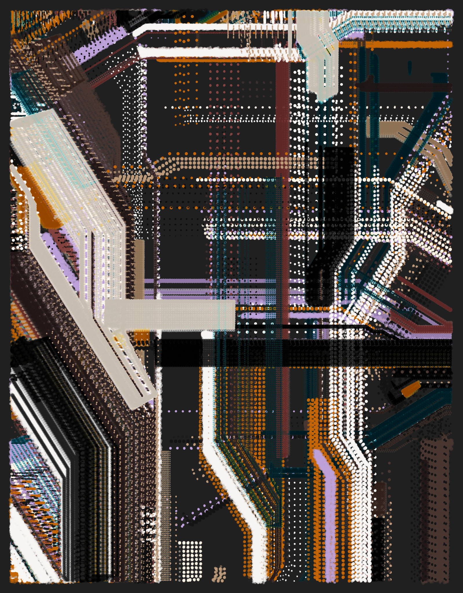 Artistic Circuits #19 static token preview