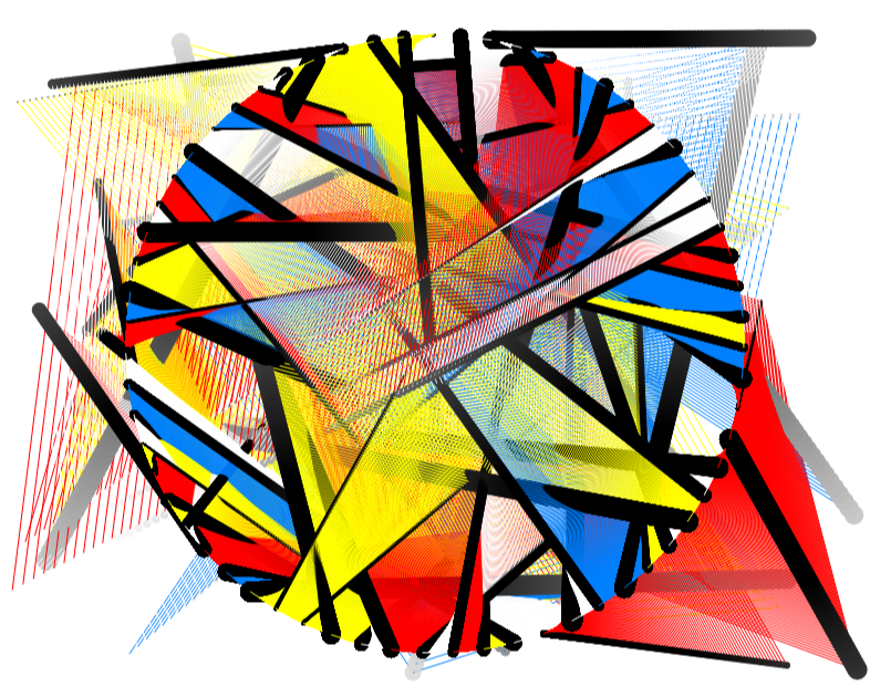 De Stijl Interpolated #8 static token preview