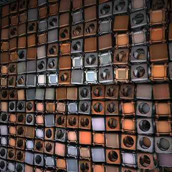 Tired Voxels #22 static token preview