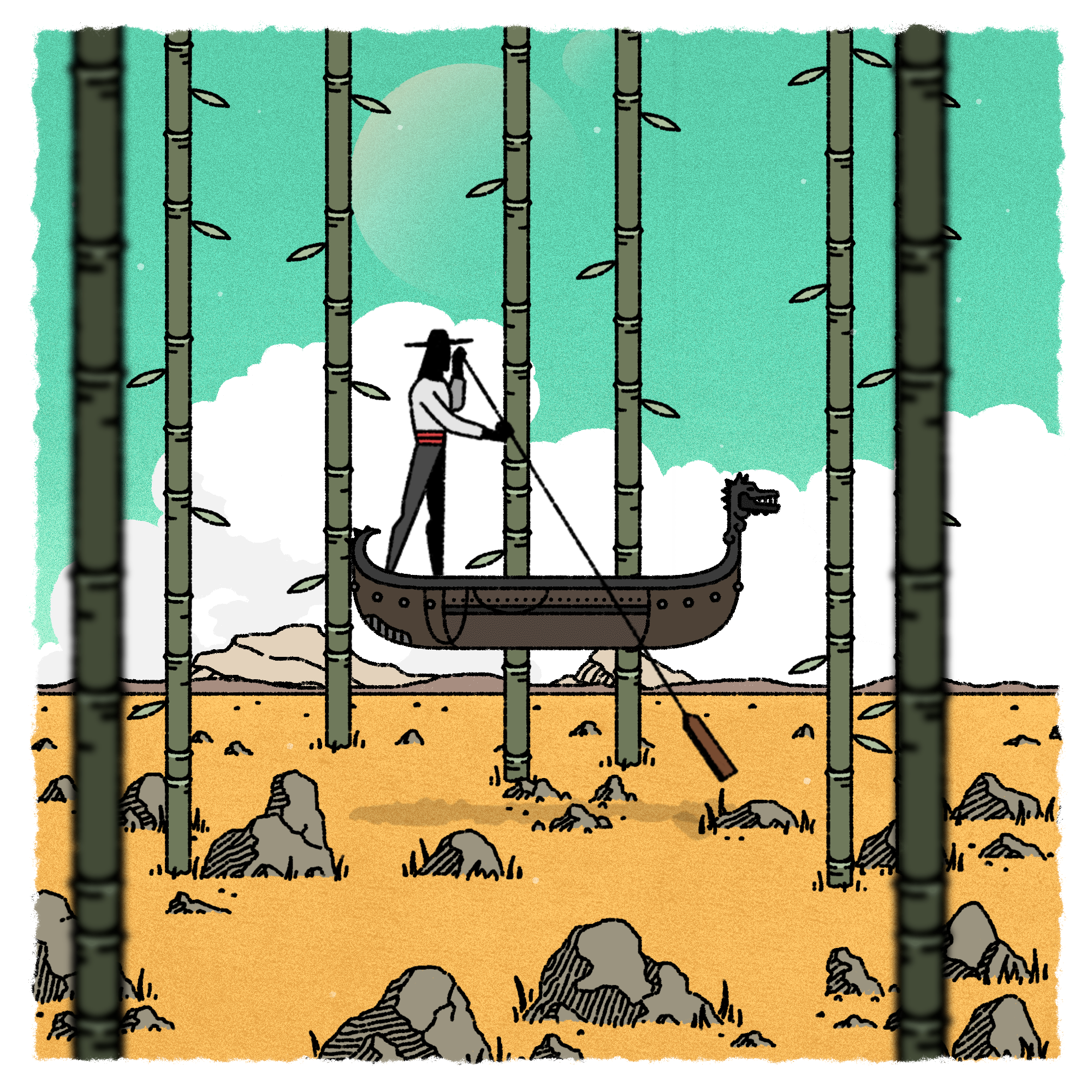 Travelling Gondola #9 static token preview