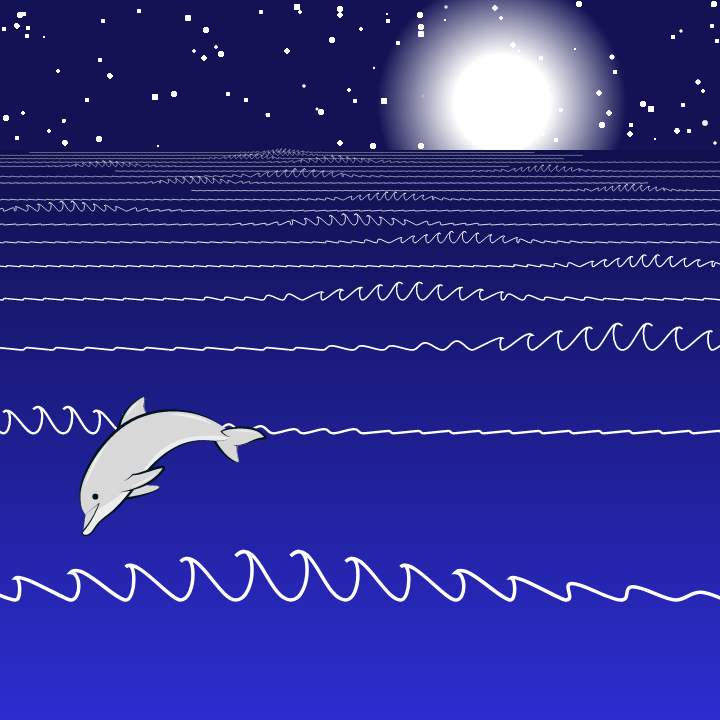 moonlitWaves #14 static token preview