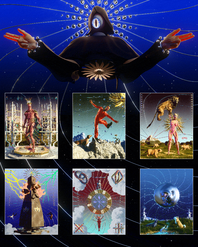 psychotarot generative divination #19 static token preview