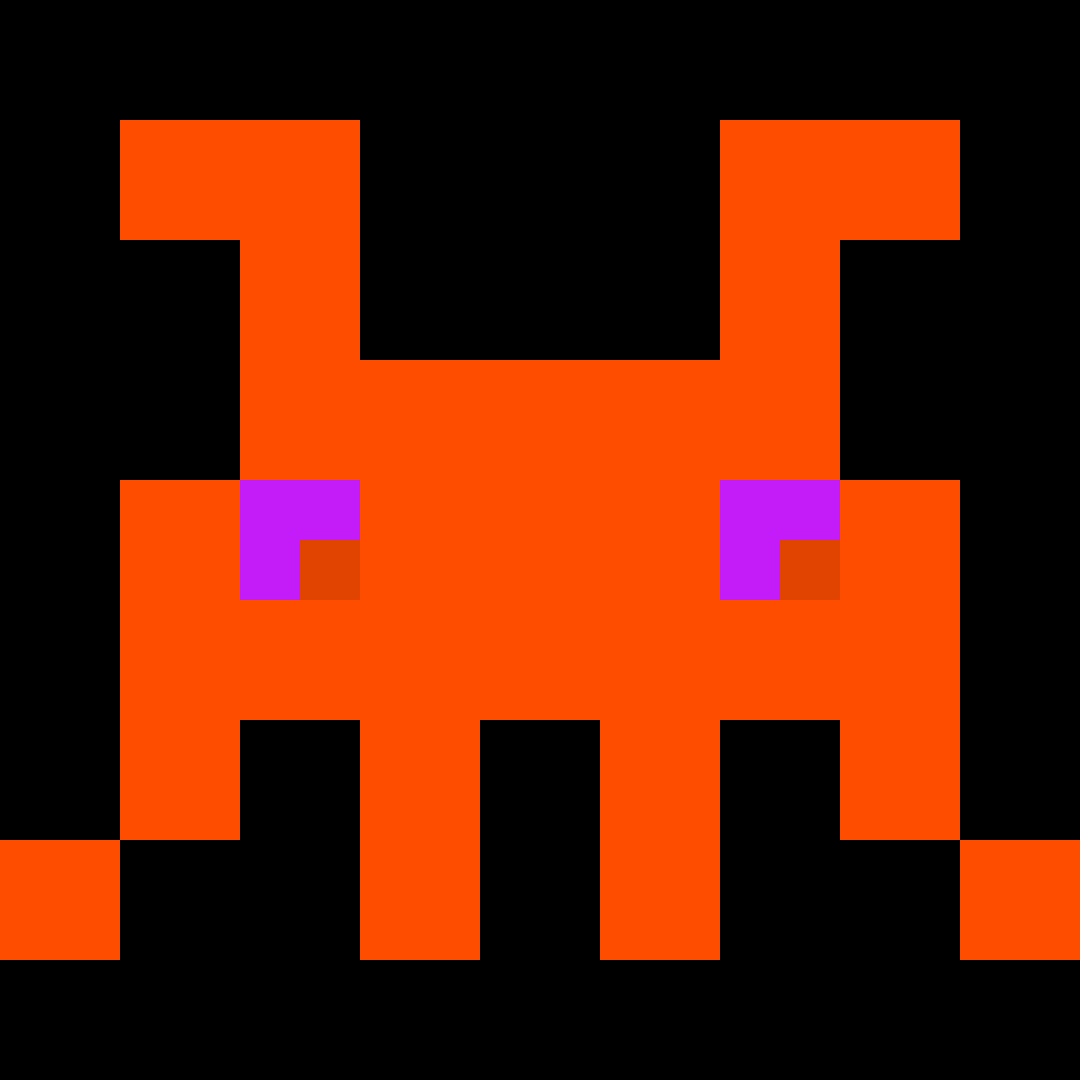 Pixel Invaders #9 static token preview