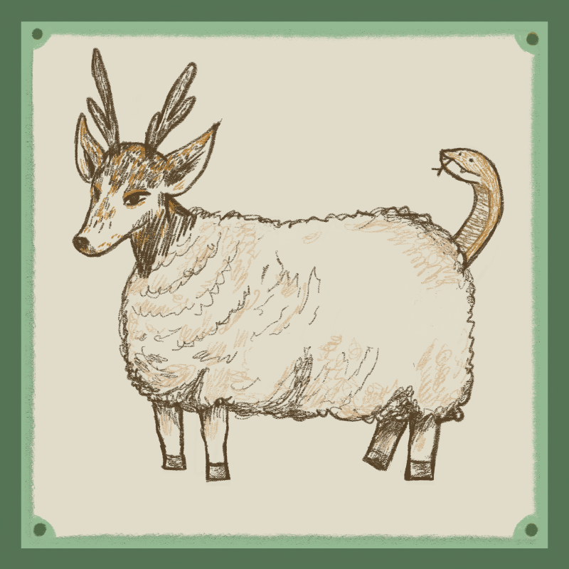 Imaginary Beings #22 static token preview