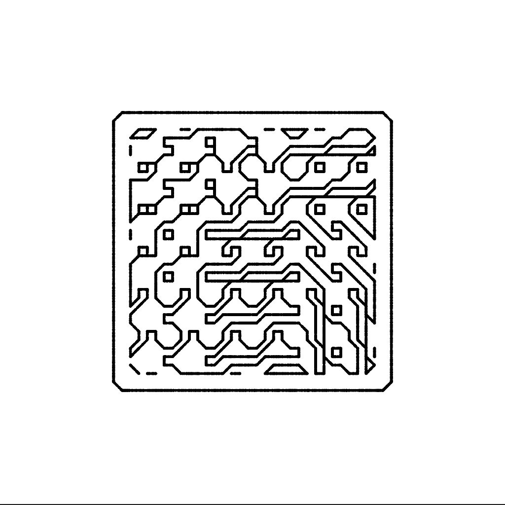 Diagonal Font #6 static token preview