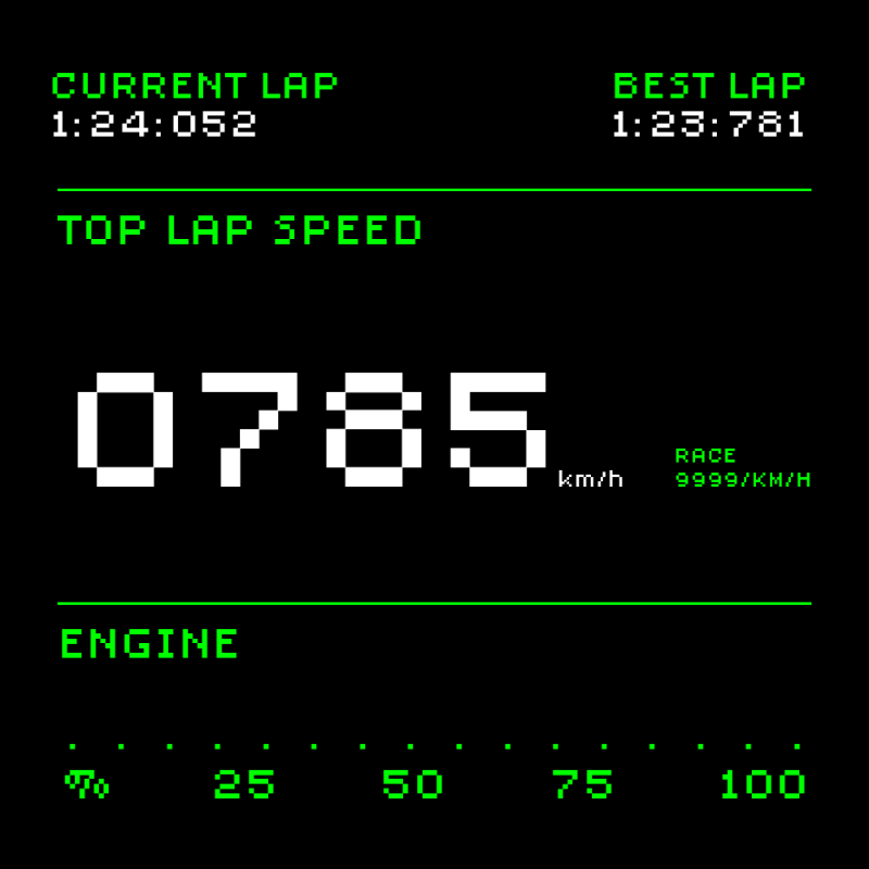 F-1RacingTez #494 static token preview