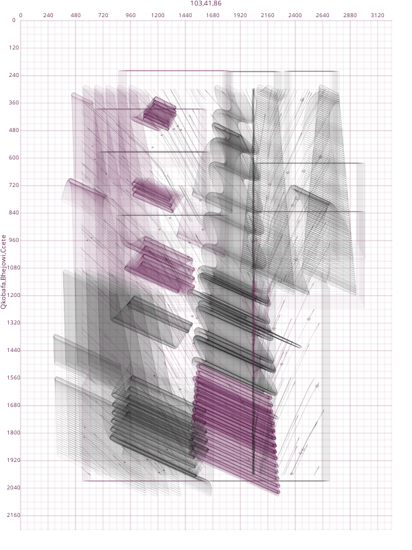 Urban trajectories #5 static token preview