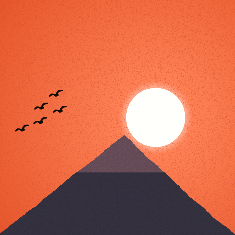 Sunset Serenity #1 static token preview