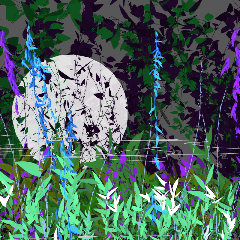 Flowers to the moon #3 static token preview