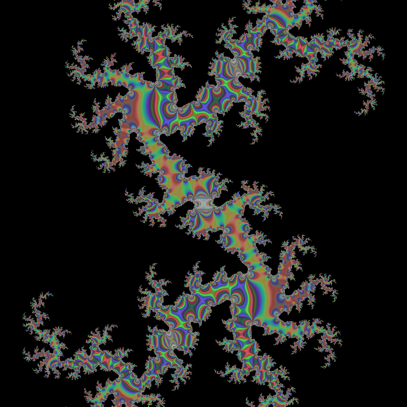 Rainbow Fractal #4 static token preview