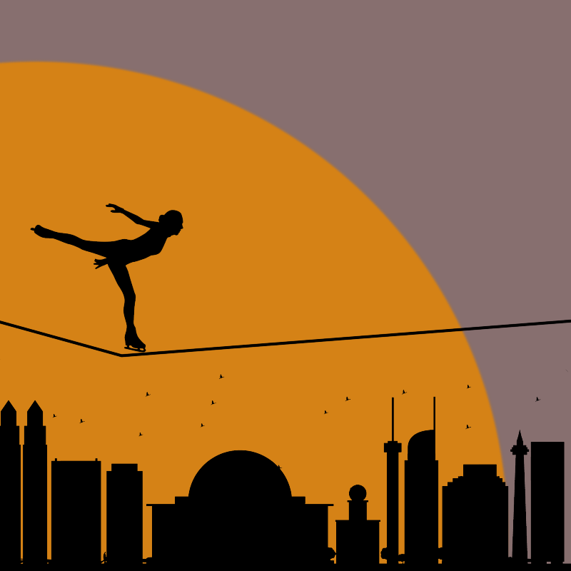Dancing over the city #9 static token preview