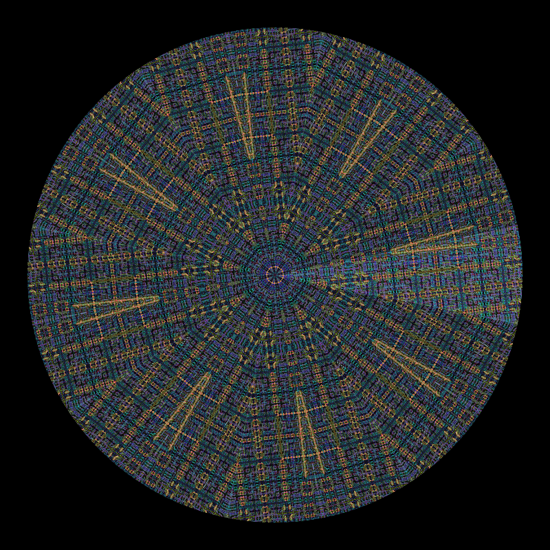 Binary kaleidoscope #4 static token preview