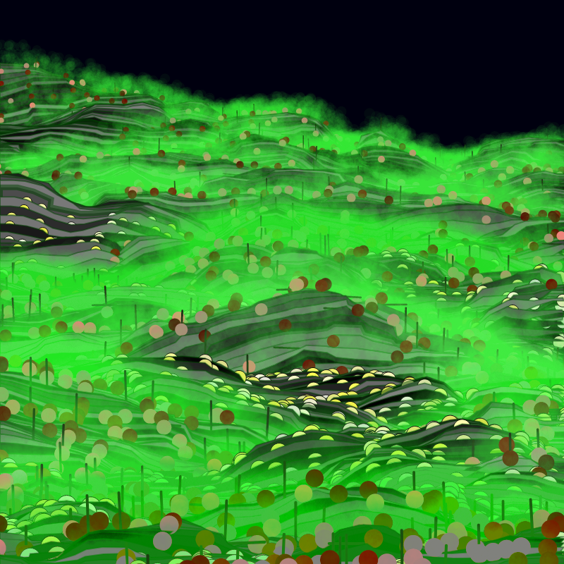 Alien Landscape #2 static token preview