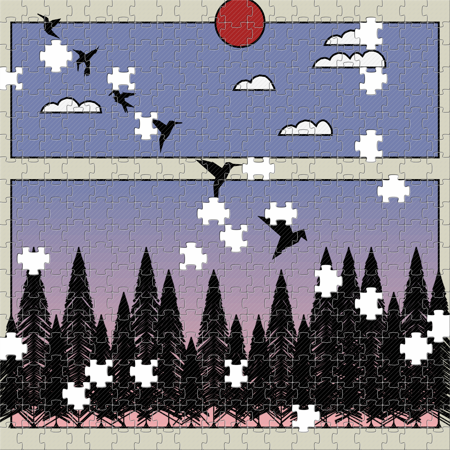 Puzzles & Birds #4 static token preview