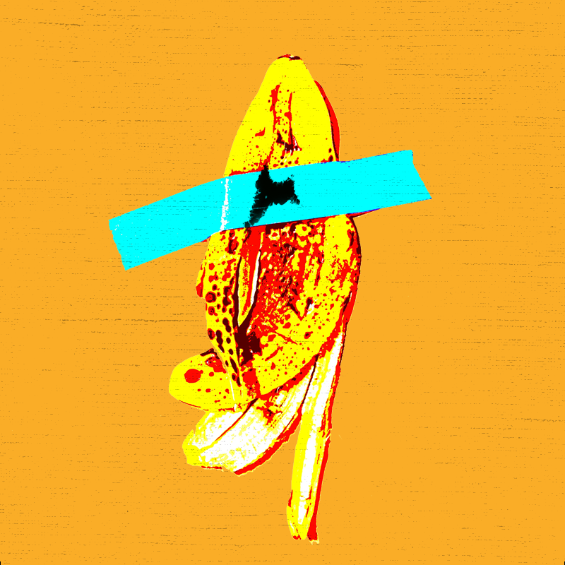 Shot Bananas - Warhol Tribute #3 static token preview