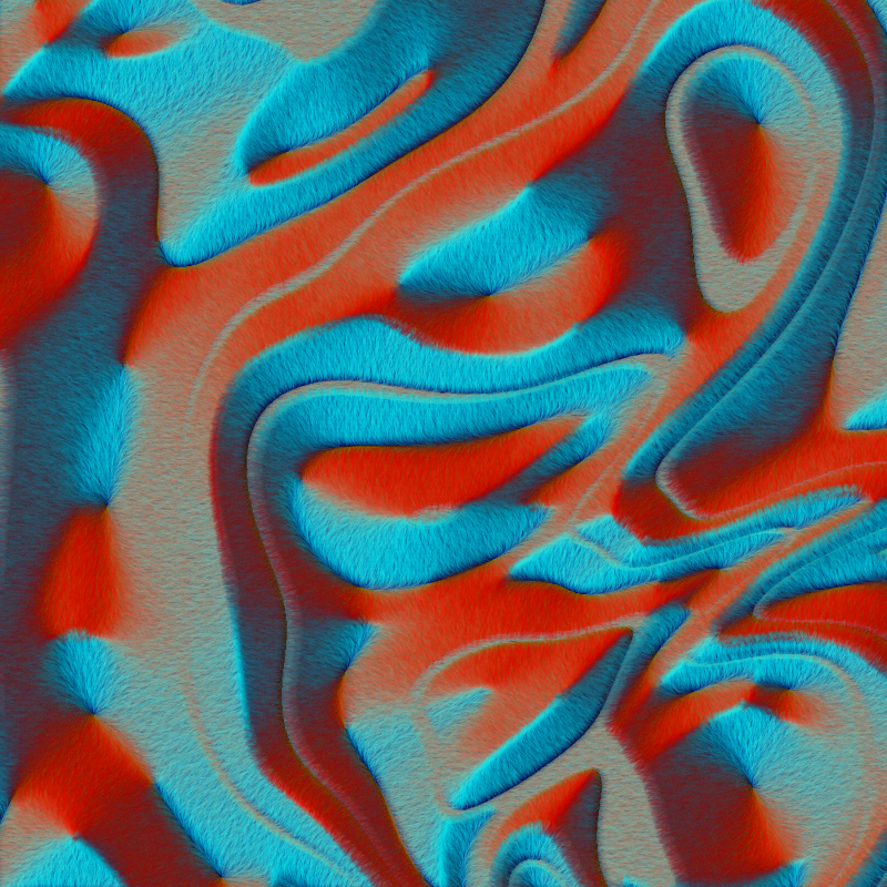Variations on Tribble Fur #6 static token preview