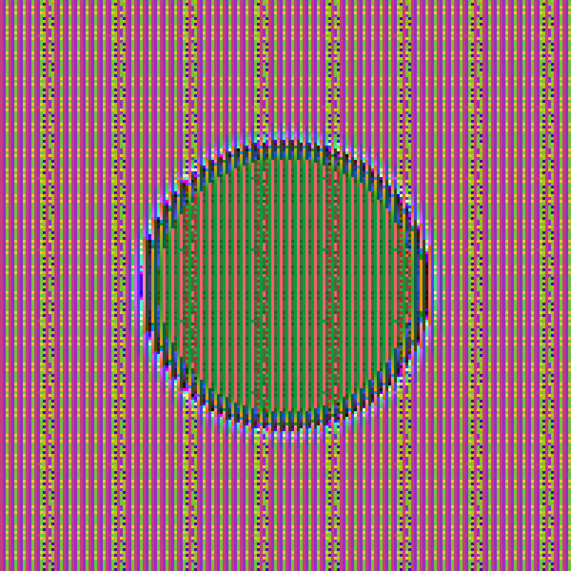 Pixelated Orb #12 static token preview