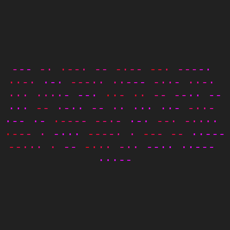 Hash > Morse #18 static token preview