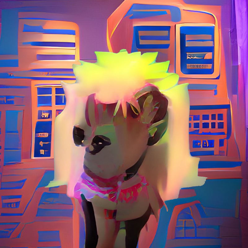 Female hack squad #3 static token preview