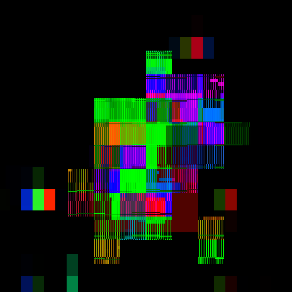 Continuous Pixelated Construction #5 static token preview