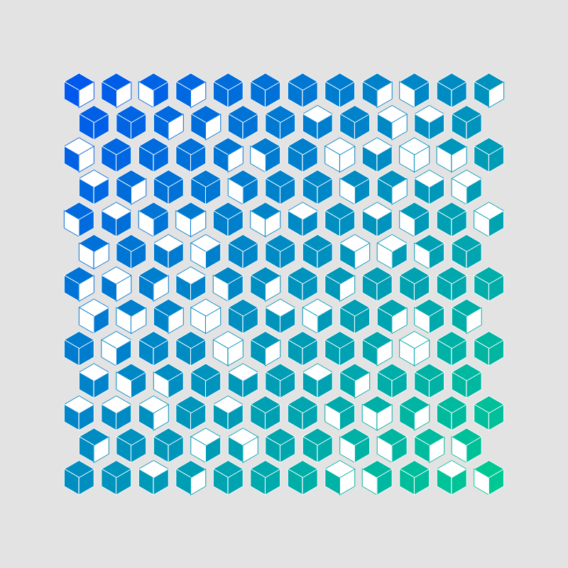 Cube Grid - Sparse #1 static token preview