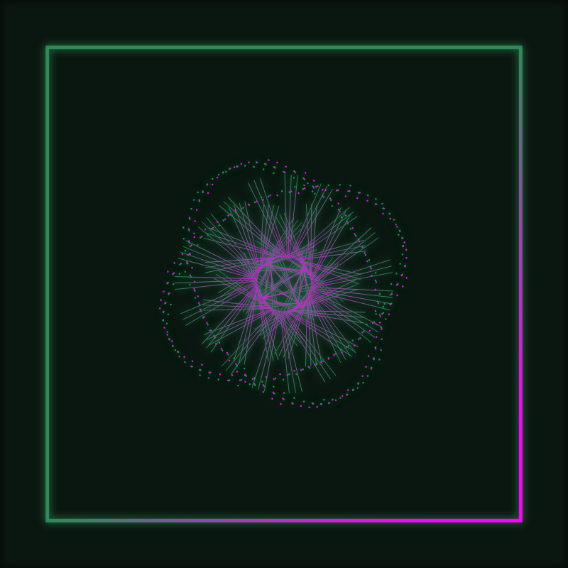 The Future Rerun - NeonFlora #1 static token preview