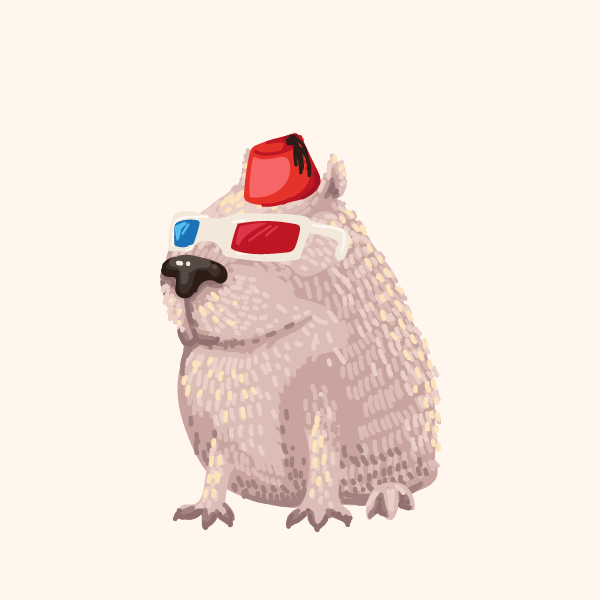 MEGA Capybara Collection #23 static token preview