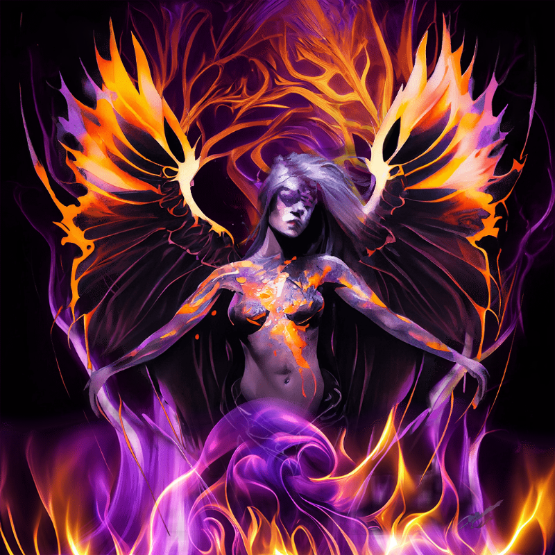 Purple Hestia #15 static token preview