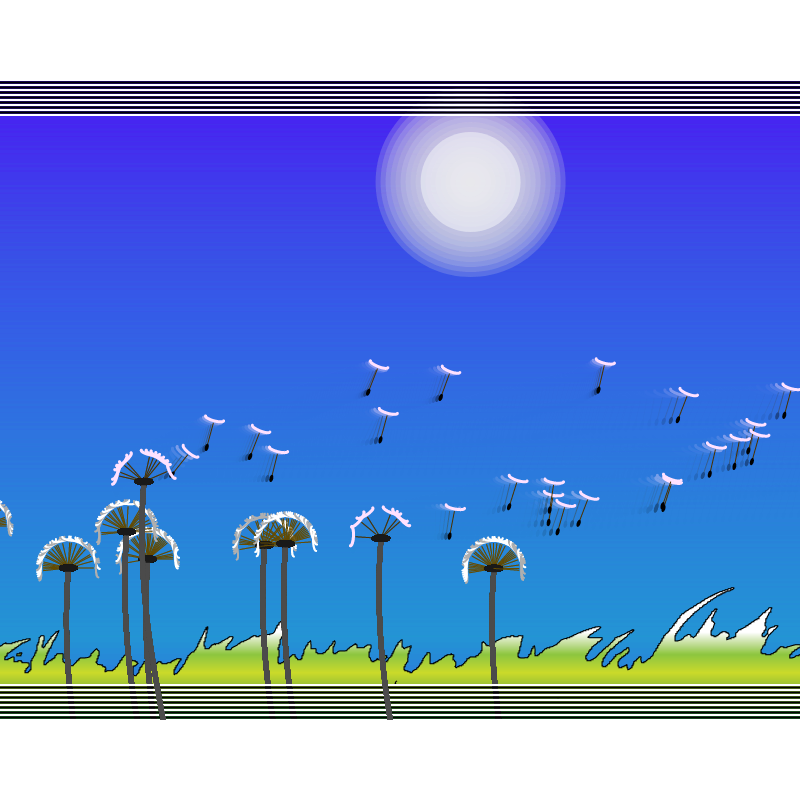 Dandelion Field #9 static token preview