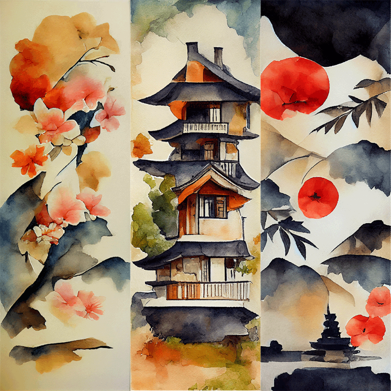 AI Japanese House #2 static token preview
