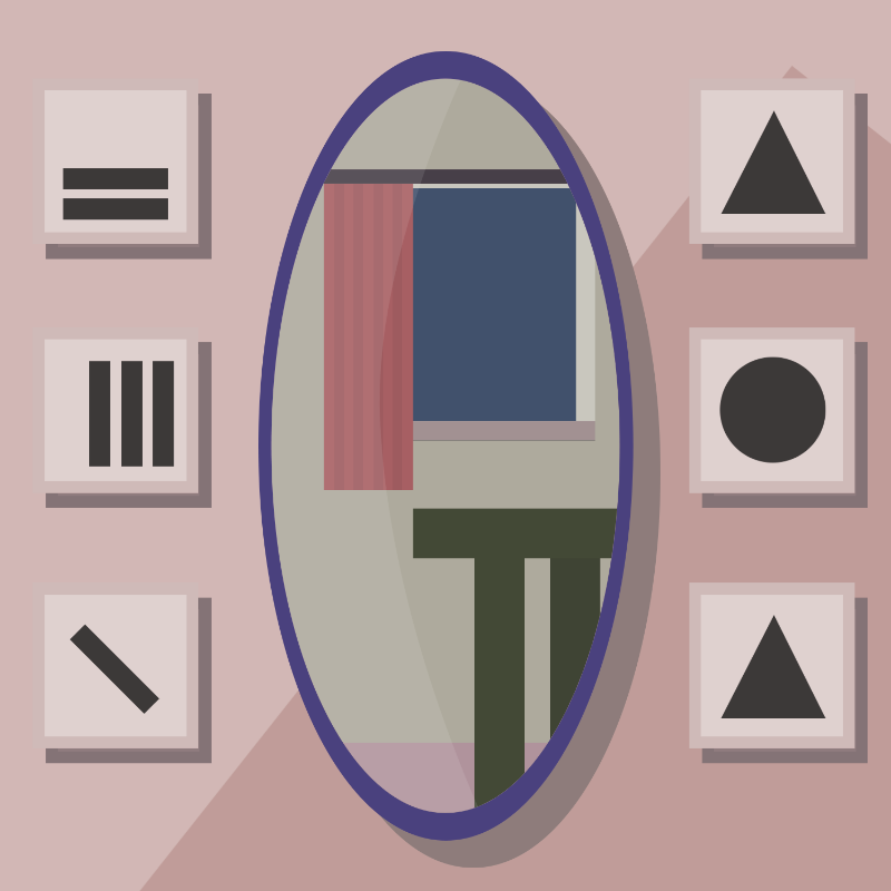 A moon in\and the mirror. #7 static token preview