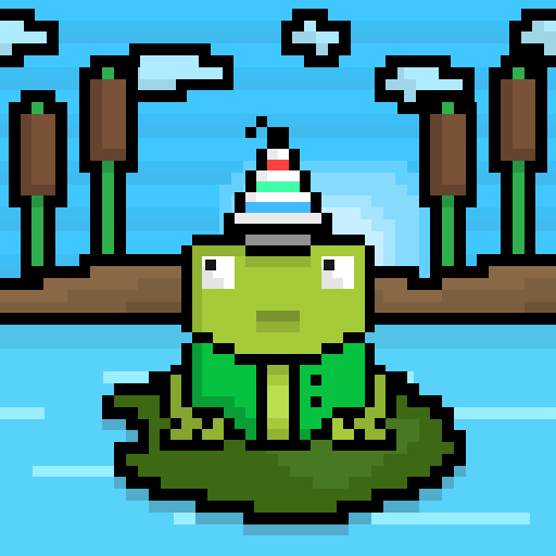 Pixel Frogs #22 static token preview