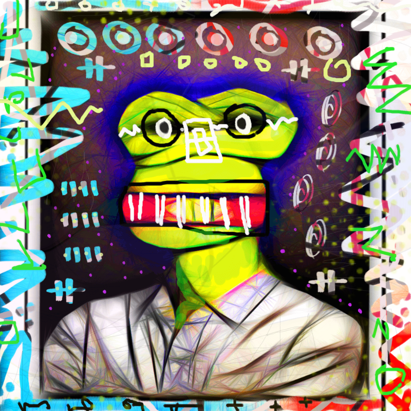 Pepe-Verse #5 static token preview